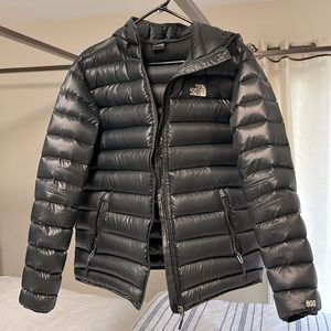 North Face 800 Puffer Jacket Black - Medium